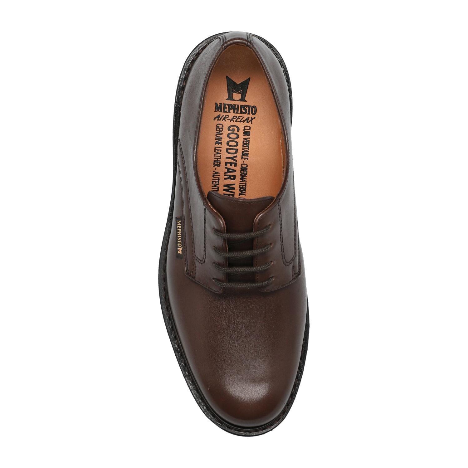 lacets homme modèle Marlon brun fonce - Mephisto